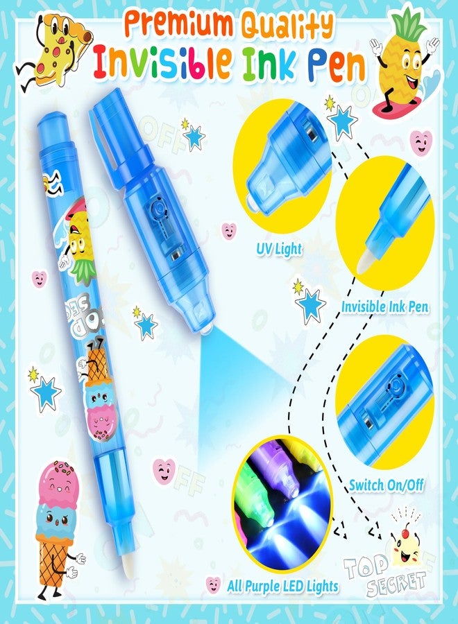 Joycover Invisible Ink Pen with UV Light for Kids, Party Favors for Kids 4-6 8-12, 24PCS Spy Pen Classroom Prizes School Supplies, Birthday Christmas Gift Toys Goody Bag Stuffers for Boys Girls - Image 2